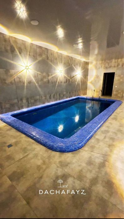 Современная дача, сауна, зимний бассейн