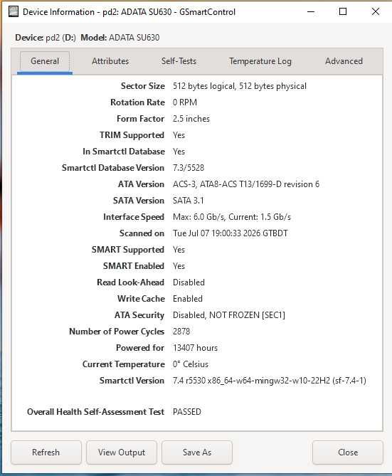 SSD Adata SU630 240GB SATA-III 2.5 inch