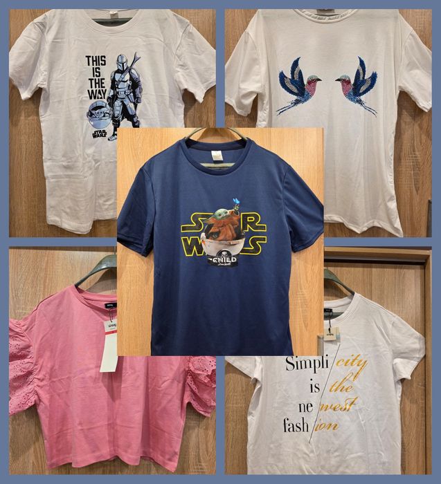 Нови тениски с етикет