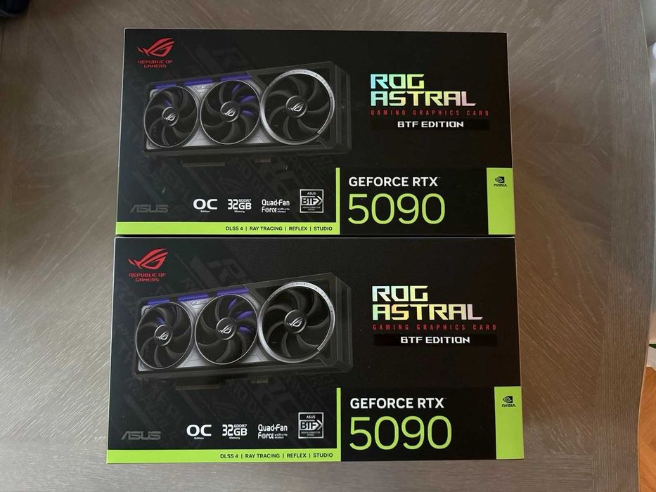 НОВИ ! Видео карти ASUS ROG ASTRAL BTF Gaming OC 32GB
