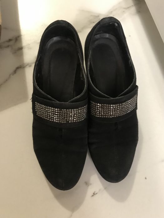 Туфли замшевые 35 размер