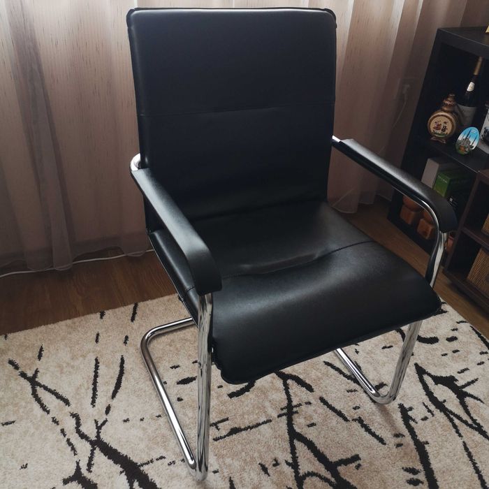 Черен офис стол ЕЛЕГАНС - 2бр.