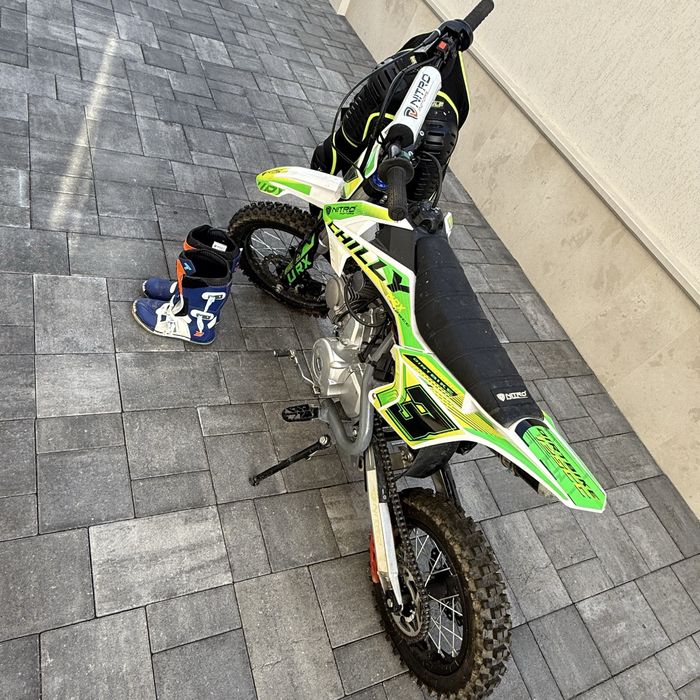 Motocross 125cc Loncin 4T semi-automatic