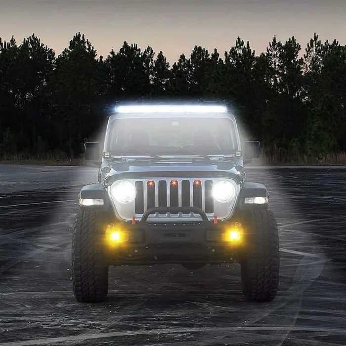 12D ИЗВИТ LED BAR 990W 128CM ЛЕД БАР За Джип Камион Микробус