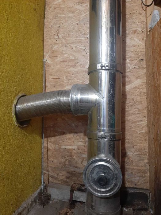 Centrală pe lemne ATMOS 24 kW Gazeificare – Folosită doar 1 sezon + Accesorii