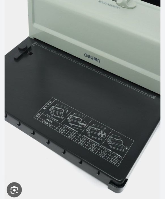 Машинка для переплета металлических пружин 3889 Deli A4 
Цена : 127 $