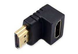 Переходник HDMI - HDMI угловой 90°
