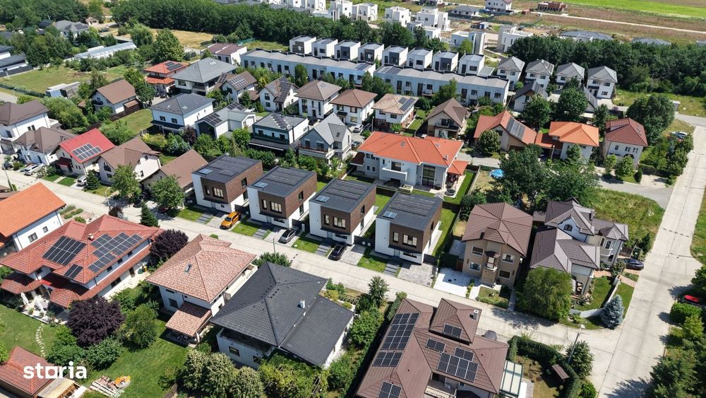 Corbeanca-Paradisul Verde | Vila nZEB 230 mp si teren de 350 mp