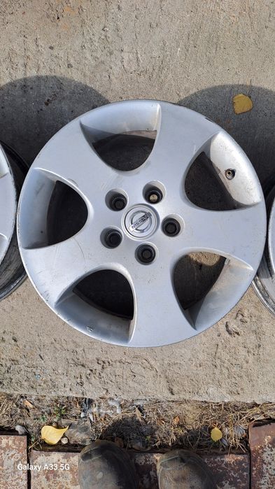 Алуминиеви джанти 16 цола 6.5Jx16 5x114.3 4 броя за NISSAN PRIMERA (P12)