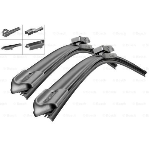 Set stergatoare parbriz Bosch BMW Seria 3 E90/E91, F30/31/34/35, X1 E84, Mercedes W176, C117, X156, Audi A3 8P, Infiniti Q30 QX30 Renault Koleos Skoda Octavia 2 Yeti, VW Golf 5 Golf 6 Jetta 1K Passat B6