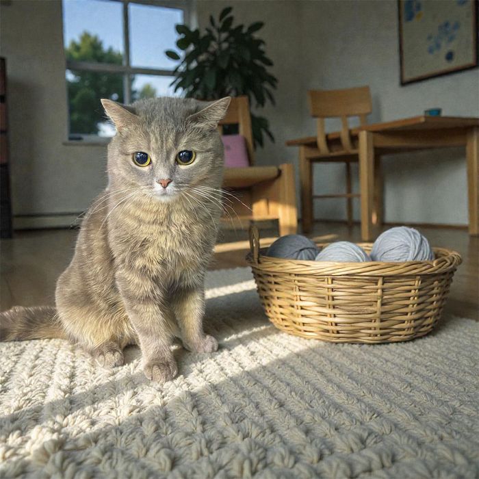 Ласковая кошка ищет дом