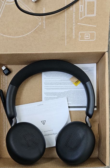 Jabra Evolve2 65 MS Stereo Black – перфектно състояние