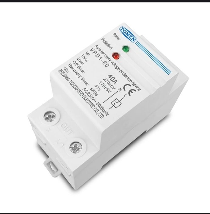 Реле контроля фаз 60 ампер