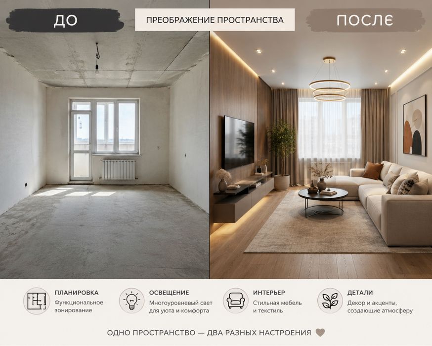 Дизайн проект интерьера