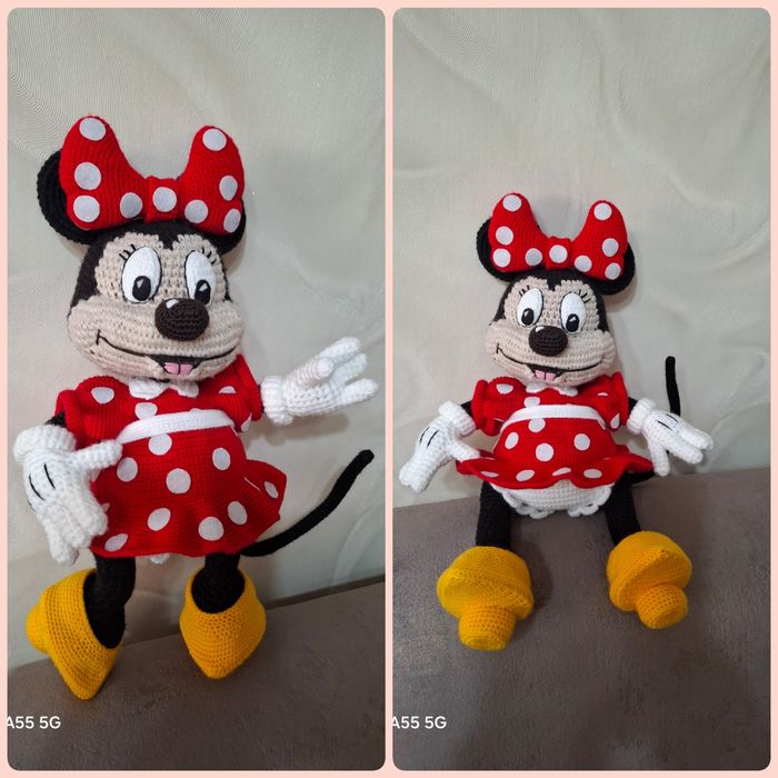 Минни Маус.Вязаные игрушки.