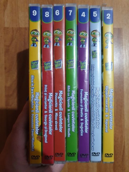 Vand 7 DVD- uri Super Why