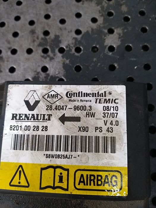 Modul calculator airbag dacia logan ls 8201002828 28404796003