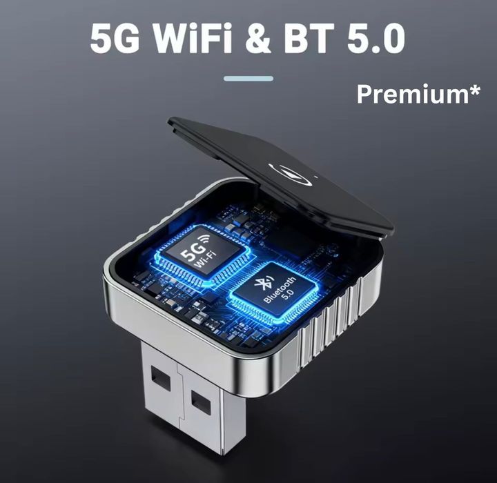 Adaptor Wireless CarPlay & Android Auto Plug & Play