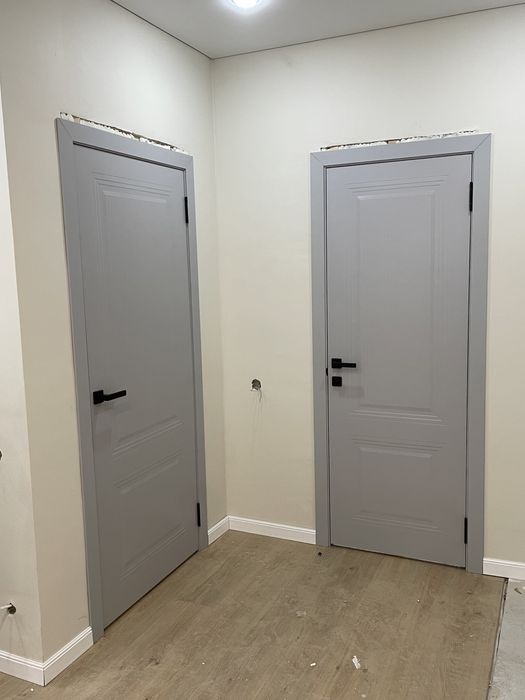 Установка дверей. Есік орнату