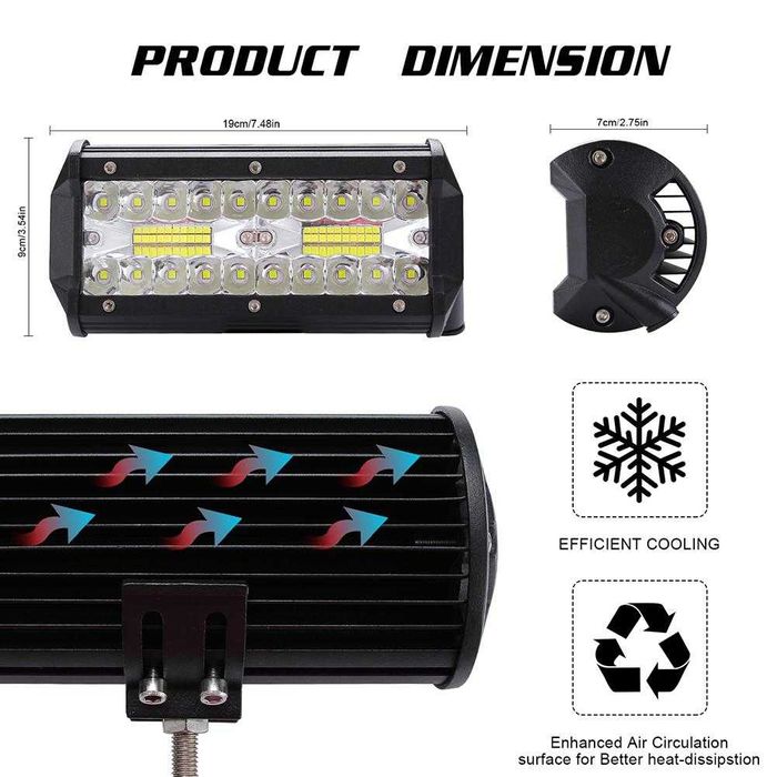 LED Бар Нови Лед Барове за АТВ, Джип, 4х4, Offroad