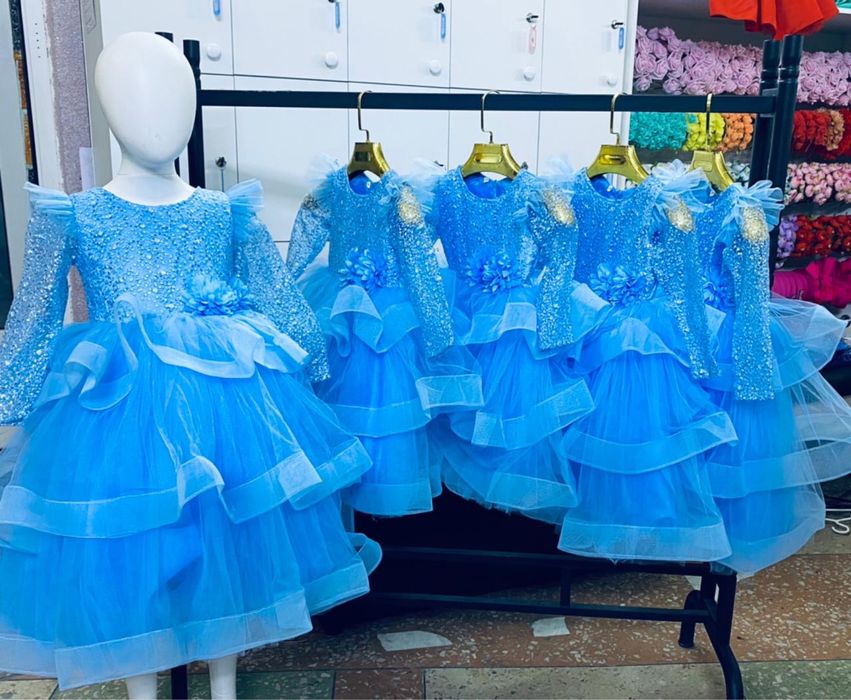 Платья бальные для садика