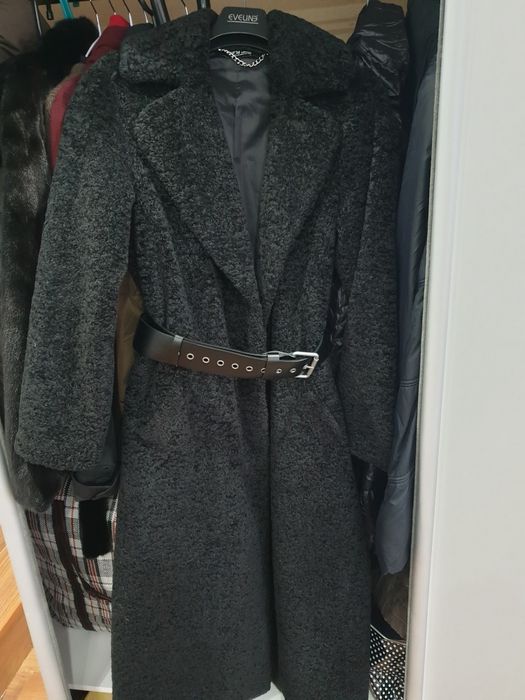 Меховое пальто новое