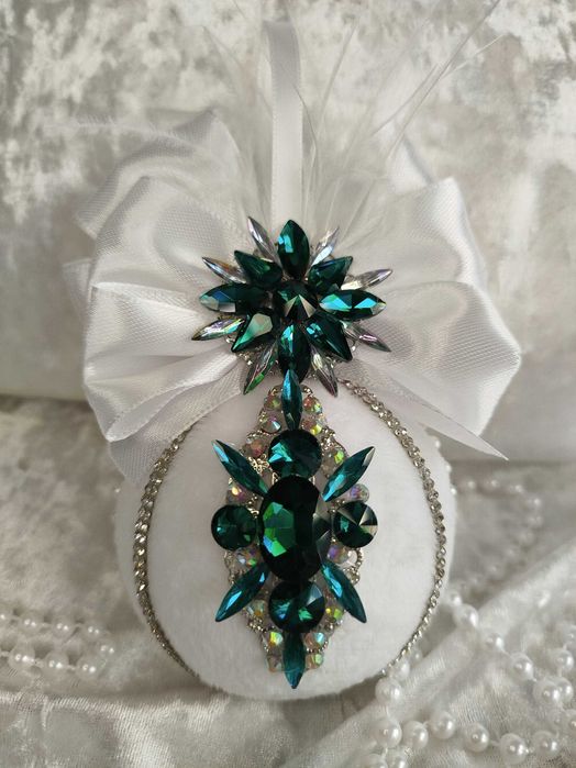 Ёлочные украшения ручной работы