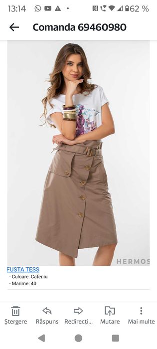 Fusta dama Hermosa 40 /L