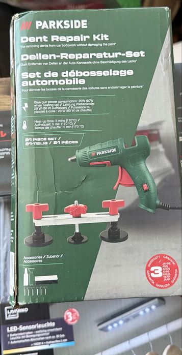 Set pentru reparații îndoituri caroserie  pentru auto nou sigilat.