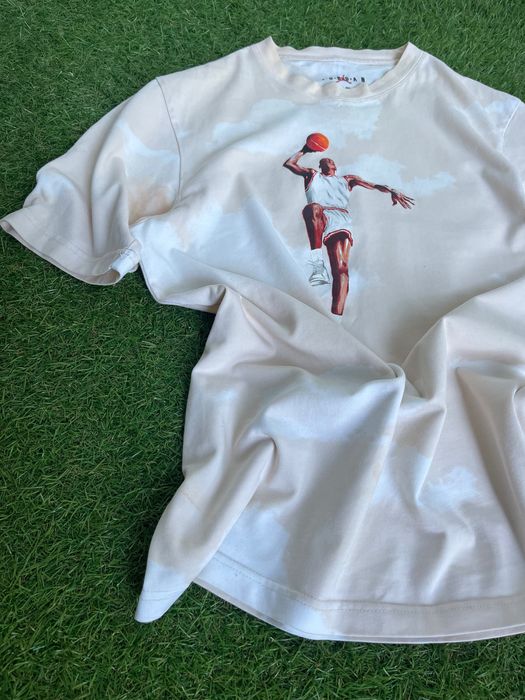 Мъжка овърсаиз блузка : Jordan Statement 85 Printed Crew Tee XS