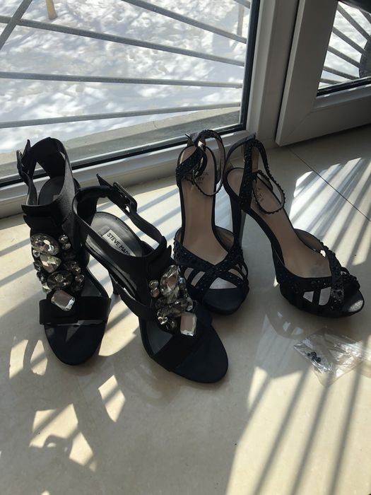 Босоножки вечерние, каблук 12 см