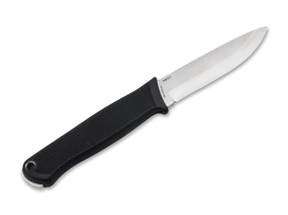 Cutit Boker Arbolito BK-1, maner TPE, lama otel N690, teaca piele