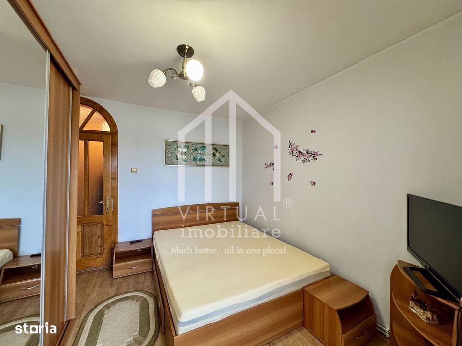 Apartament decomandat cu 3 camere, 55mp utili, pivnita, Valea Aauri