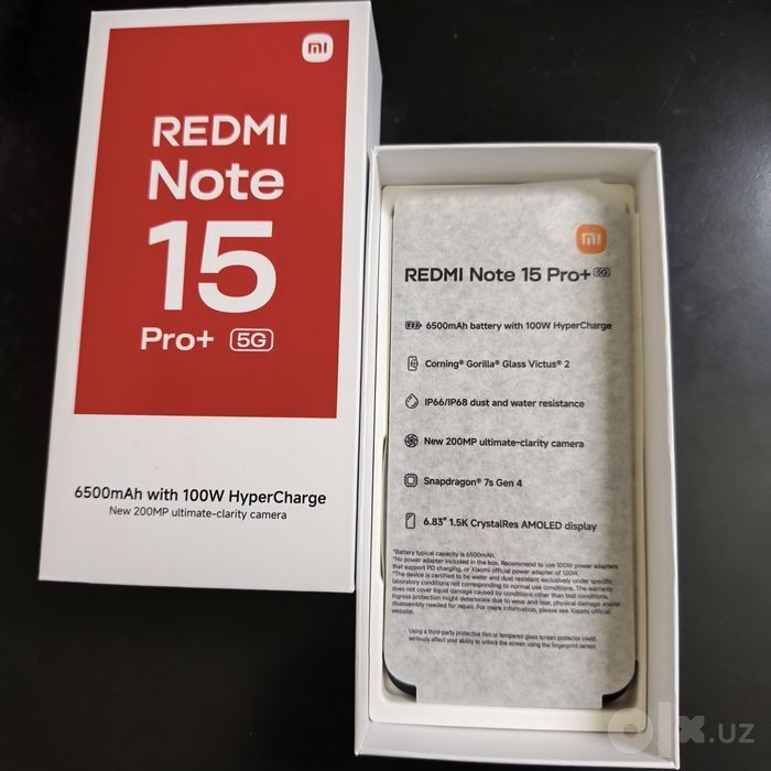 Redmi note 15 pro plus + bonus Redmi buds 8
