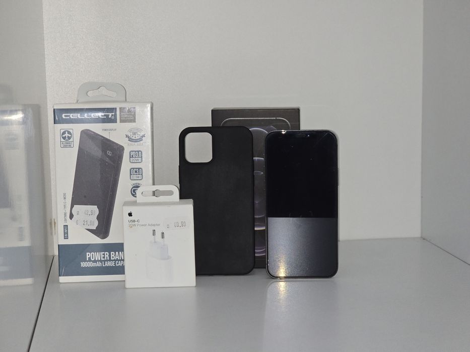 Iphone 12 pro 128GB Graphite в много добро състояние