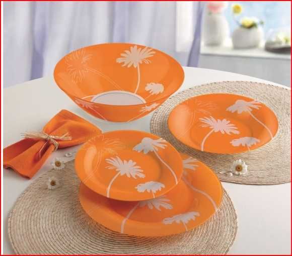 Сервиз за хранене Luminarc Thais Orange-18 части
