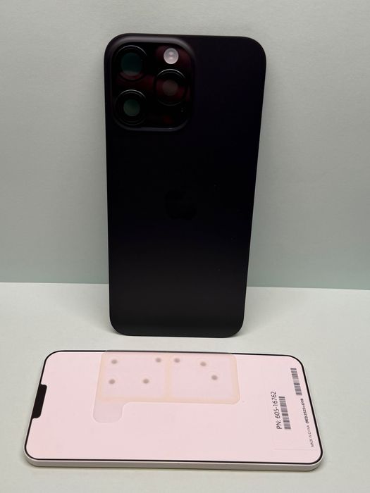 Sticla spate originală noua Apple iPhone 16 Pro Max Negru