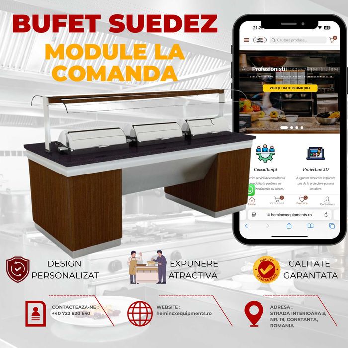 Bufet Suedez Pentru Hotel&Restaurant Producem La Comanda