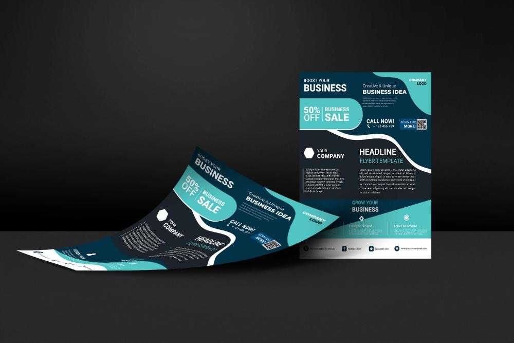 Flayer va buklet ishonchli professional
