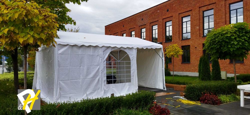 4x8м 5x8м 6x8м Шатра Сглобяемо хале 260 см странична височина