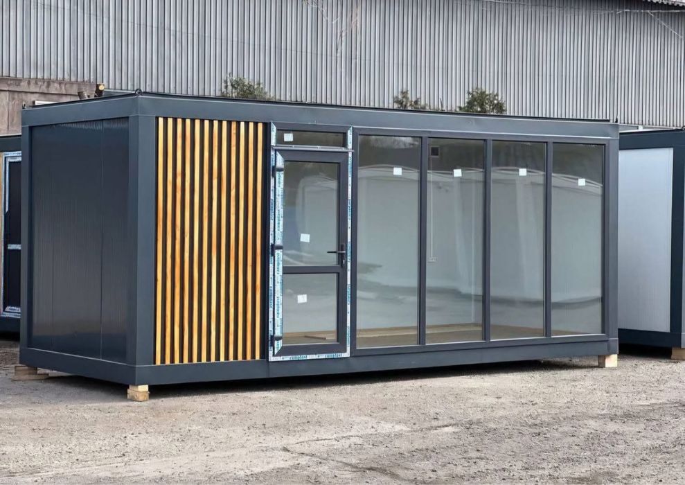 Vand containere modulare vitrinate si standard