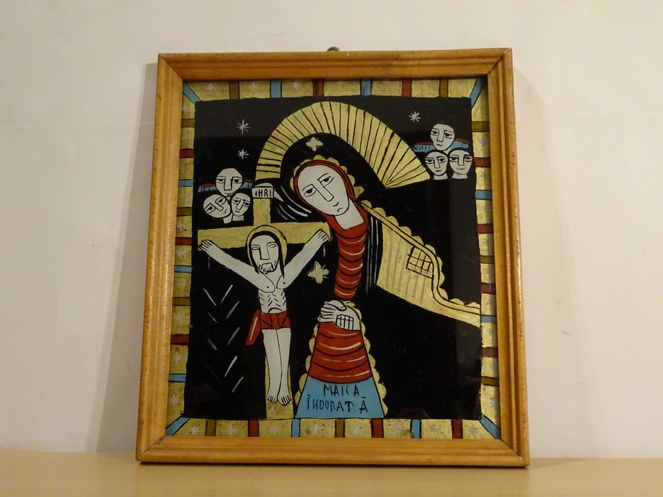 Icoana Maica Domnului Indurerata, pictura din Nicula