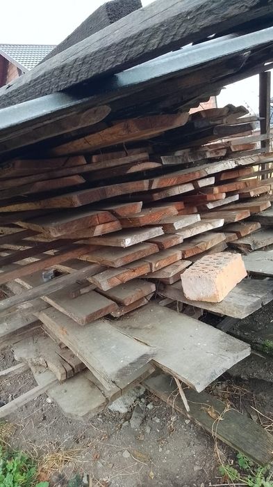 Scândură stejar uscata