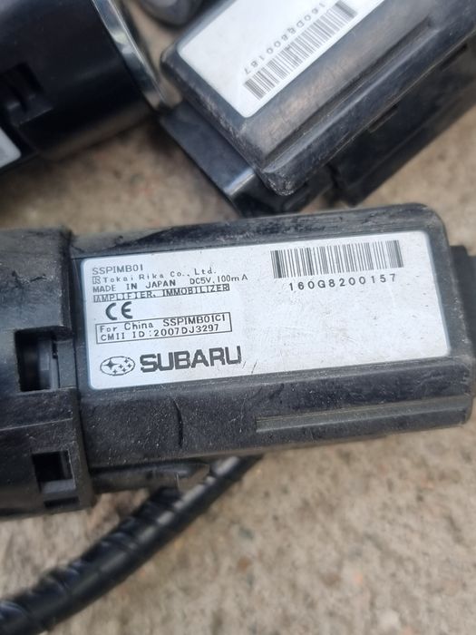 Кнопка Пуш старт на Subaru BR