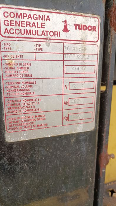 Електрокар HYSTER (мотокар)