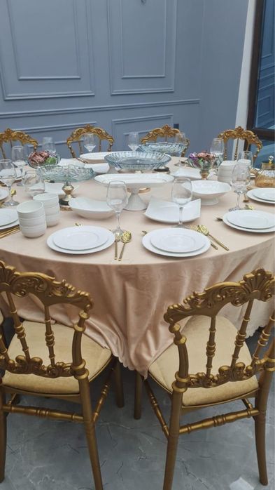 Прокат аренда столы и стулья