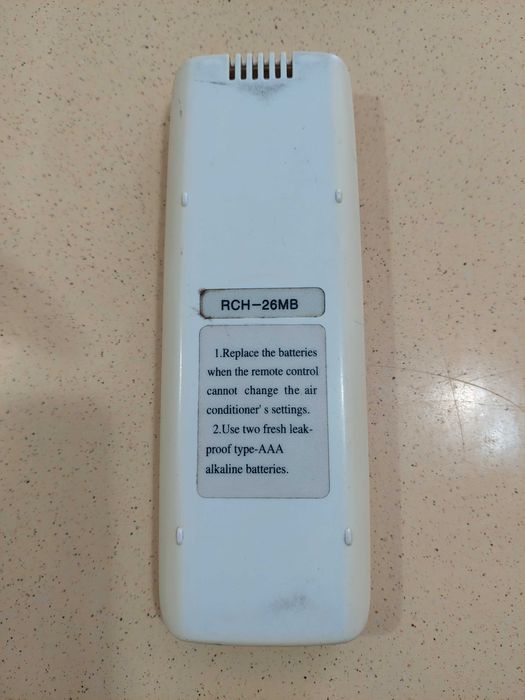 Telecomanda clima aer conditionat Tadiran RCH-26MB pe original