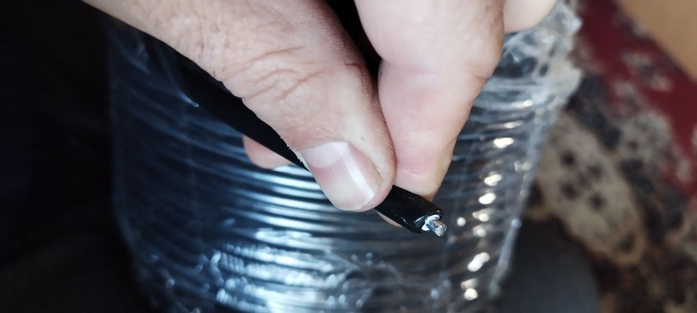 Високоволтов подземен кабел ø 2,5 мм, 35 метра