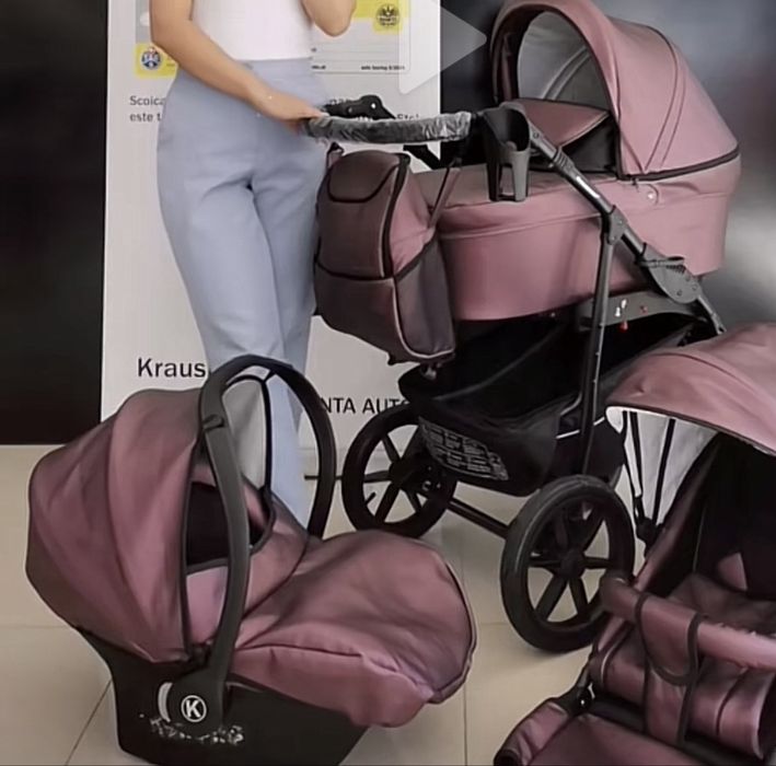 Cărucior 3 în 1 Krausman