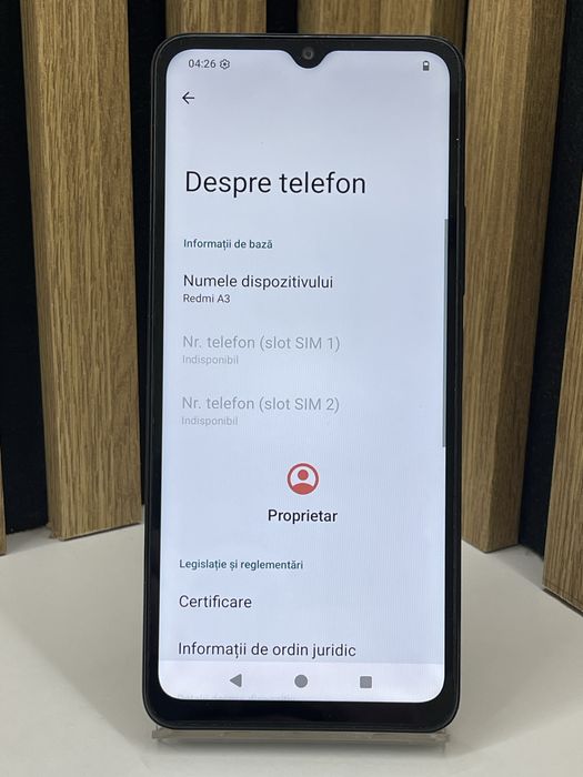 Redmi A3 128Gb 4Gb ram Garantie / Factura #59057